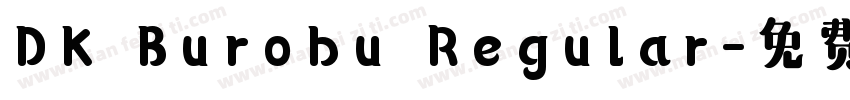 DK Burobu Regular字体转换